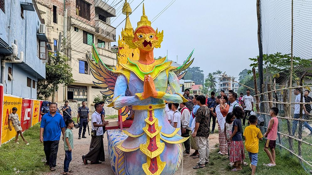 বান্দরবানে ওয়াগ্যোয়াই পোয়ে উৎসব শুরু