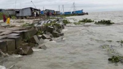 ঘূর্ণিঝড় দানা, ঝুঁকিতে ভোলার ১১ চরের ৫৭ হাজার মানুষ