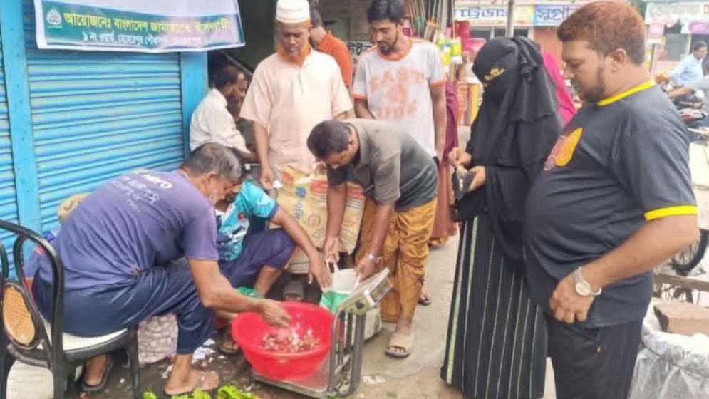 মেহেরপুরে সিন্ডিকেট ভাঙতে জামায়াতের কৃষিপণ্যের বাজার