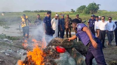 মা ইলিশ রক্ষায় টাস্কফোর্সের অভিযান, গ্রেফতার ২৪২