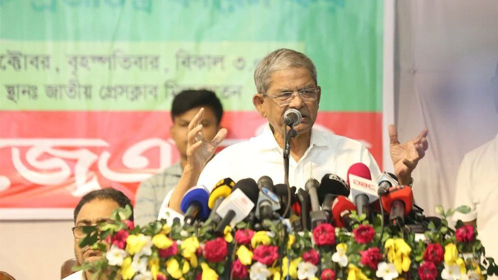 কেন দ্রুত জাতীয় নির্বাচন চান, ব্যাখ্যা দিলেন মির্জা ফখরুল