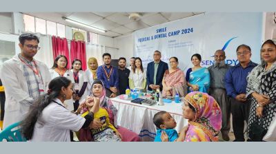 সুবিধাবঞ্চিত-প্রতিবন্ধী শিশুদের কল্যাণে মেডিকেল ও ডেন্টাল ক্যাম্প