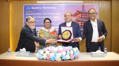 ইস্টার্ন ইউনিভার্সিটিতে ‘জাপানে উচ্চ শিক্ষায় চ্যালেঞ্জ’ শীর্ষক সেমিনার