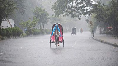 আজ ও কাল দু-এক জায়গায় বৃষ্টির সম্ভাবনা