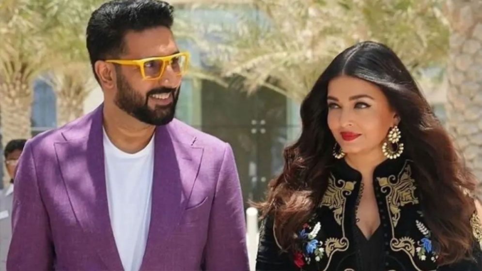 বিচ্ছেদের জল্পনার মাঝেই সাক্ষাৎ অভিষেক-ঐশ্বরিয়ার