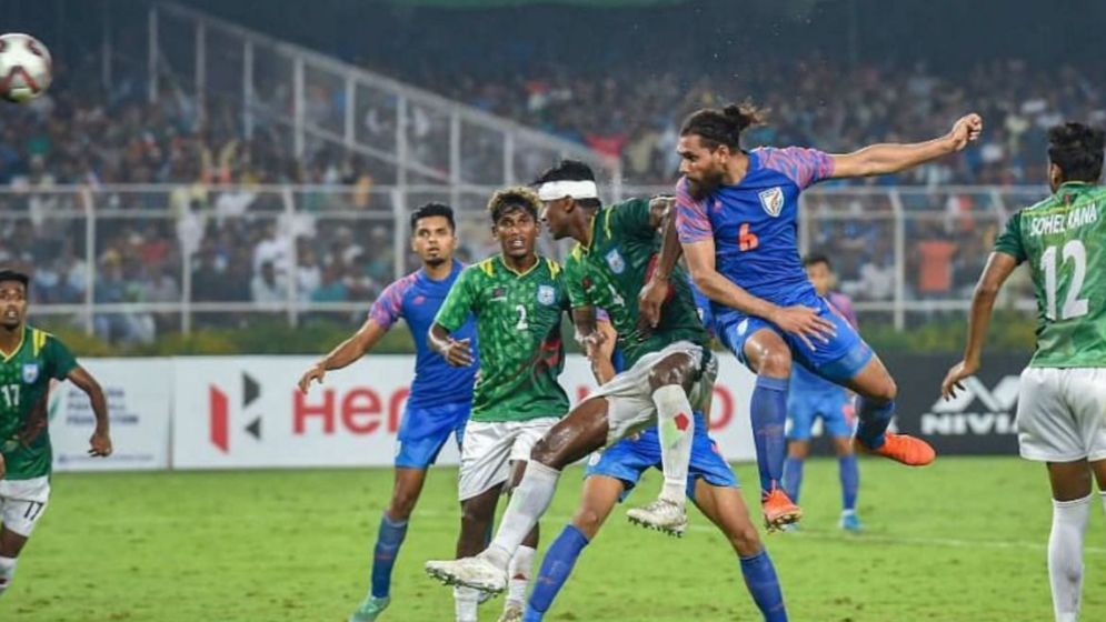 এশিয়ান কাপ নিশ্চিতে একই গ্রুপে বাংলাদেশ-ভারত