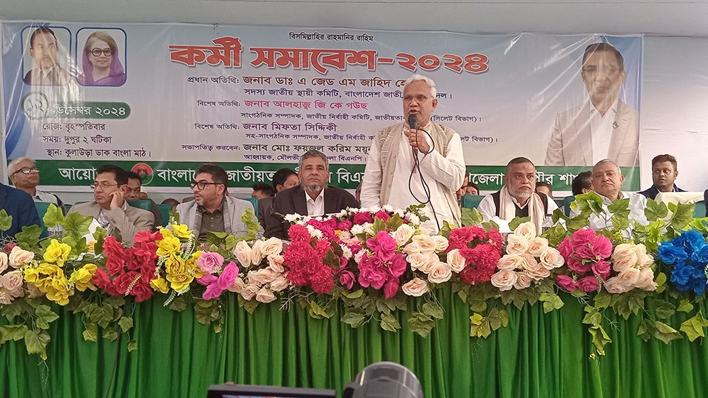 স্বৈরাচার হাসিনার প্রত্যাবর্তন দিবাস্বপ্ন: ডা. জাহিদ