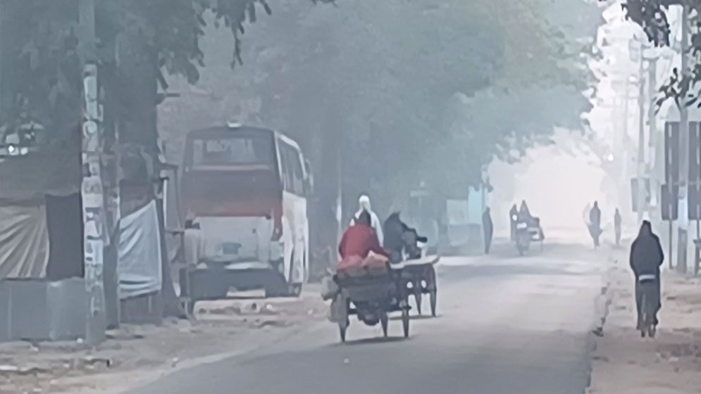 হাড় কাঁপানো শীতে কাঁপছে চুয়াডাঙ্গা, তাপমাত্রা ৮-এর ঘরে