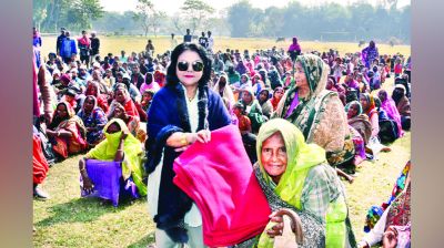 অসহায়ের পাশে নুরুল ইসলাম ফাউন্ডেশন: সালমা ইসলাম