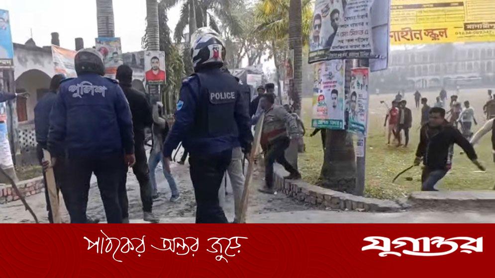 যুবদলের দুপক্ষের ধাওয়া-পালটাধাওয়া, ককটেল বিস্ফোরণ