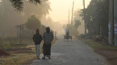 রোদ উঠলেও বাড়ছে না পঞ্চগড়ের তাপমাত্রা