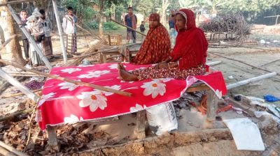 নাতির বিয়ে থেকে ফিরে দেখেন তার বাড়ি আর নেই