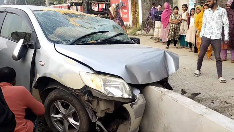 বগুড়ায় প্রাইভেটকার দুর্ঘটনায় দুলাভাই-শ্যালক নিহত