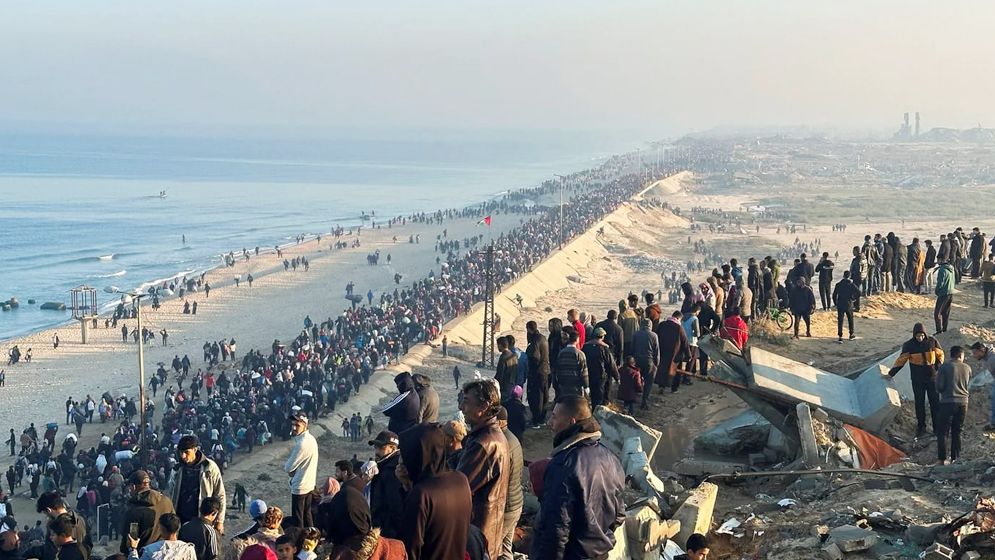 দুই ঘণ্টায় বাড়ি ফিরেছেন দুই লাখ ফিলিস্তিনি