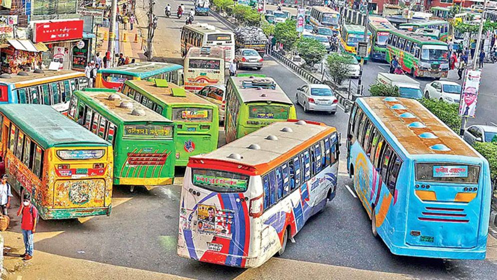 বিশৃঙ্খল গণপরিবহণ: শৃঙ্খলা ফেরাতে সঠিক পদ্ধতির প্রয়োগ জরুরি