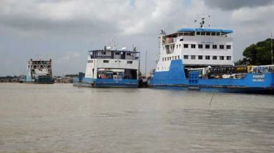 দৌলতদিয়া-পাটুরিয়া নৌরুটে ফেরি চলাচল স্বাভাবিক