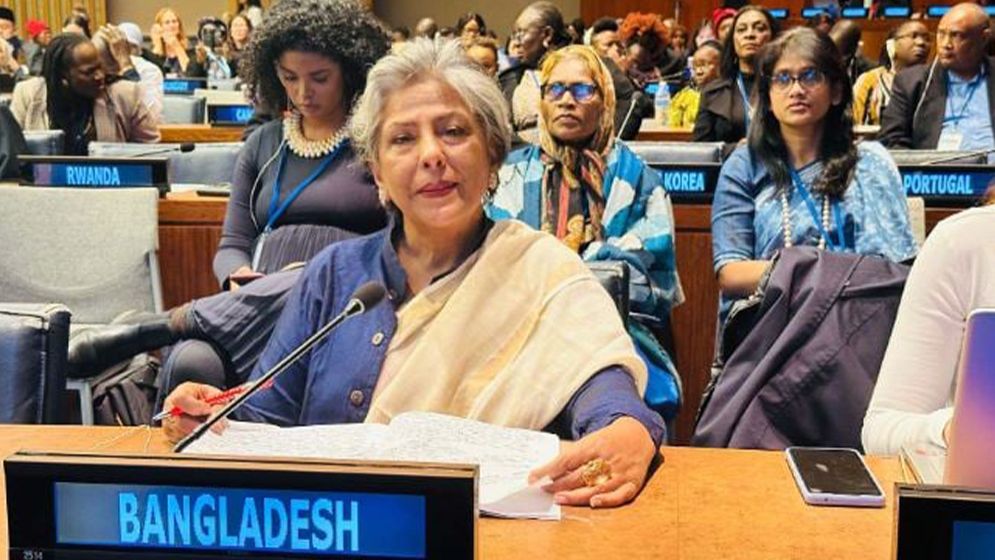 জুলাই বিদ্রোহের অগ্রভাগে ৬৫% নারী ছিল: উপদেষ্টা শারমীন