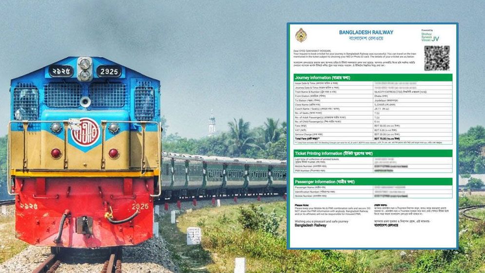 ঈদের ফিরতি ট্রেনযাত্রা : আজ বিক্রি হবে ৩ এপ্রিলের টিকিট