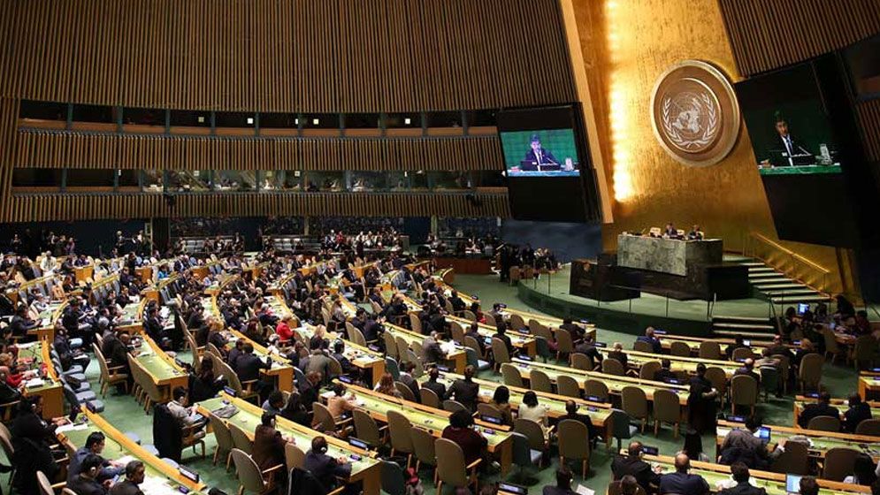 জাতিসংঘে রোহিঙ্গা সংকট সংক্রান্ত প্রস্তাব গৃহীত