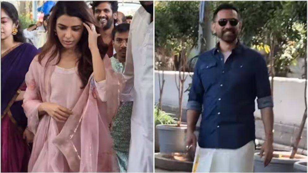 ডেটিংয়ের গুঞ্জন উসকে পরিচালক রাজের সঙ্গে তিরুপতিতে সামান্থা