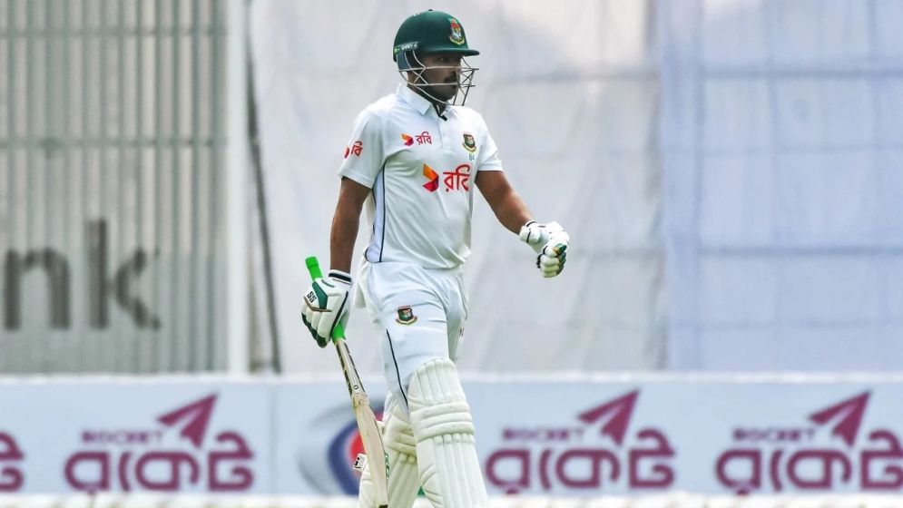 আশা জাগিয়ে ফিরলেন শান্ত, ফের ধাক্কা খেল বাংলাদেশ