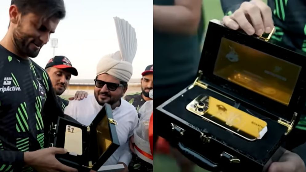 রিশাদদের অধিনায়ককে সোনায় মোড়ানো আইফোন উপহার