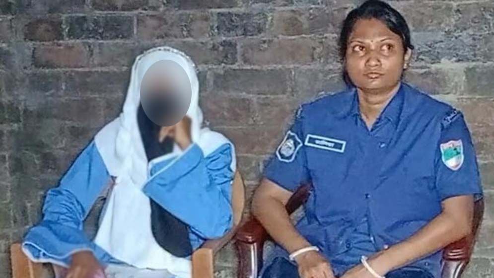 প্রেমিকের বাড়িতে অবস্থান নেওয়া তরুণী পুলিশ হেফাজতে দিল এসএসসি পরীক্ষা
