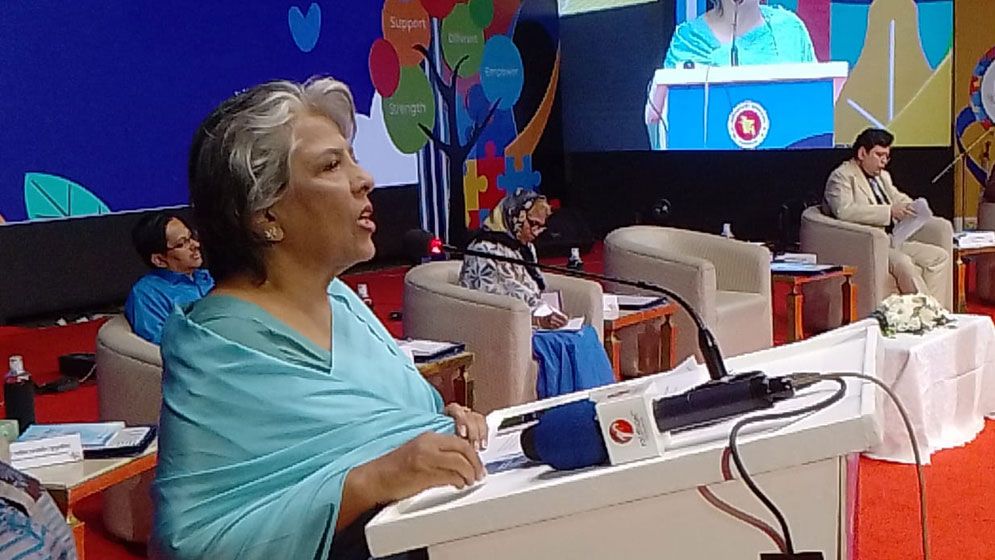 ‘আমাদের দায়িত্ব এমন একটি সমাজ গড়ে তোলা, যেখানে কেউ পেছনে পড়ে থাকবে না’