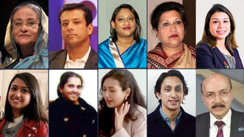 শেখ পরিবারের ১০ জনের এনআইডি ‘লক’