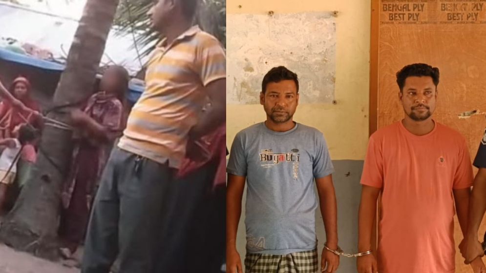 প্রবাসীর স্ত্রীকে গাছে বেঁধে নির্যাতন, গ্রেফতার ২