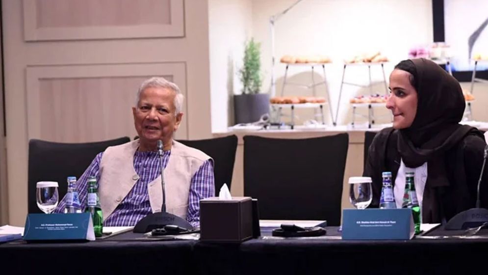 কাতারের জোরালো ভূমিকার আহ্বান ড. ইউনূসের