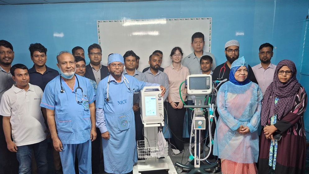 দেশের সর্বপ্রথম ‘নাইট্রিক অক্সাইড জেনারেটর’ স্থাপন