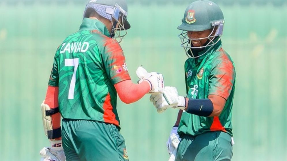 লিটন-এনামুলের রেকর্ড গুঁড়িয়ে দিলেন তামিম-জাওয়াদ