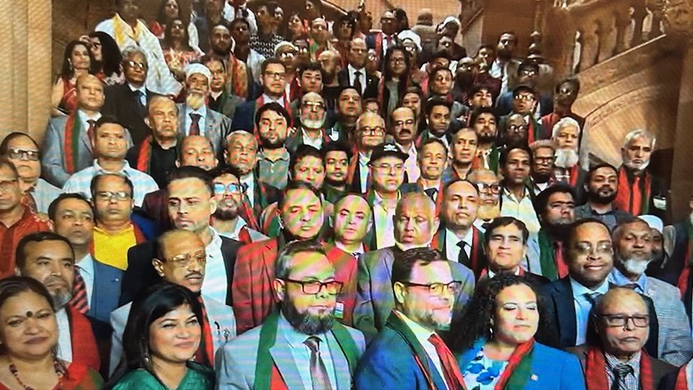 নিউইয়র্ক সিনেটে বাংলাদেশ ডে ও নববর্ষ উদযাপিত