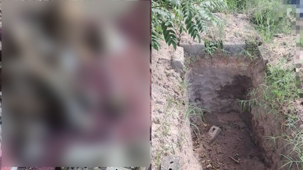 বাবা-দাদার কবর থেকে তোলা হাড়ের পাশে ঘুমিয়ে ছিলেন যুবক