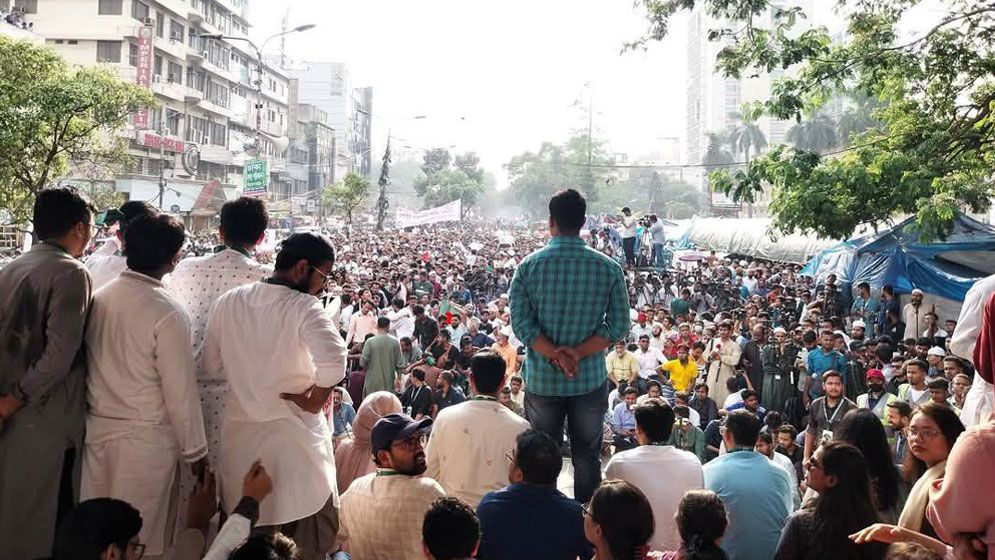 আ.লীগের বিচার ও সংস্কারের আগে কোনো নির্বাচন হবে না