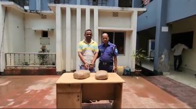 গাঁজাসহ ২ হত্যা মামলার আসামি যুবদল নেতা গ্রেফতার
