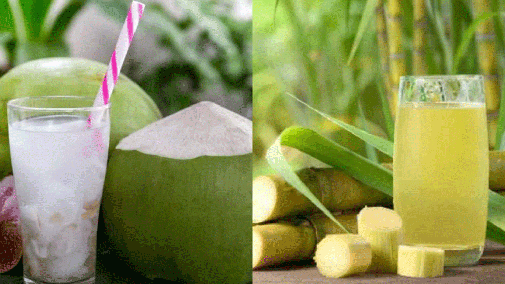 গরমে কোনটি ভালো, ডাবের পানি নাকি আখের রস