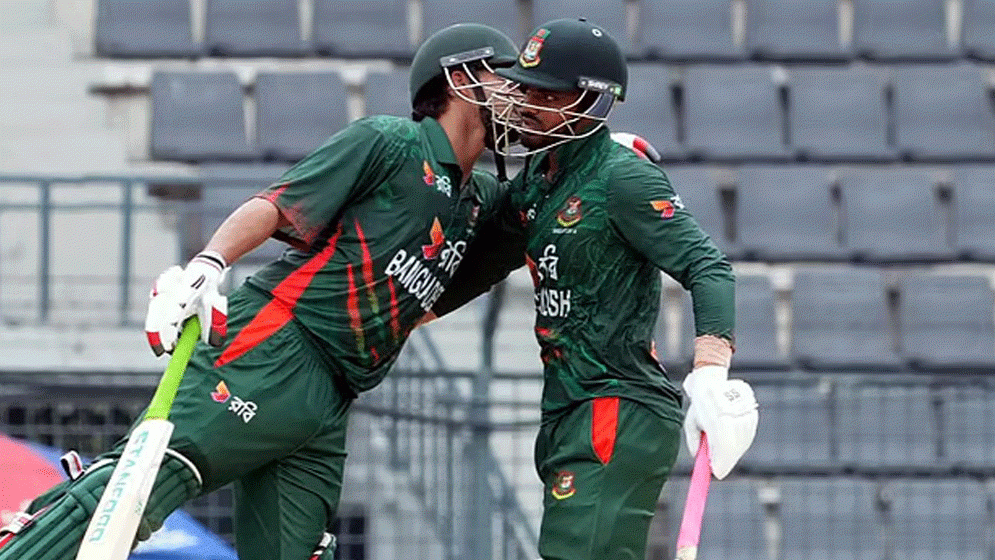 সোহান-মাহিদুলের জোড়া সেঞ্চুরিতে দাপুটে জয়ে সিরিজ নিশ্চিত