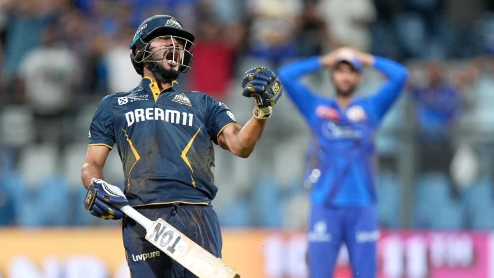 শেষ ওভার থ্রিলারে অবিশ্বাস্য জয় গুজরাটের