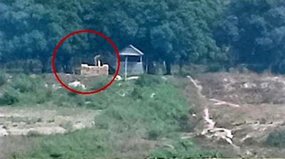 চাঁপাইনবাবগঞ্জ সীমান্তের ওপারে বিএসএফের দুটি বাঙ্কার নির্মাণ