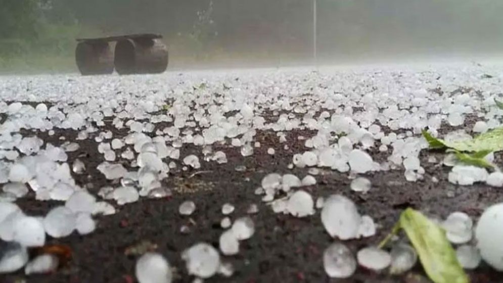 সারা দেশে শিলাবৃষ্টির পূর্বাভাস