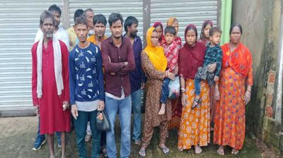 সীমান্ত দিয়ে ১৬ বাংলাদেশিকে পুশইন করল বিএসএফ