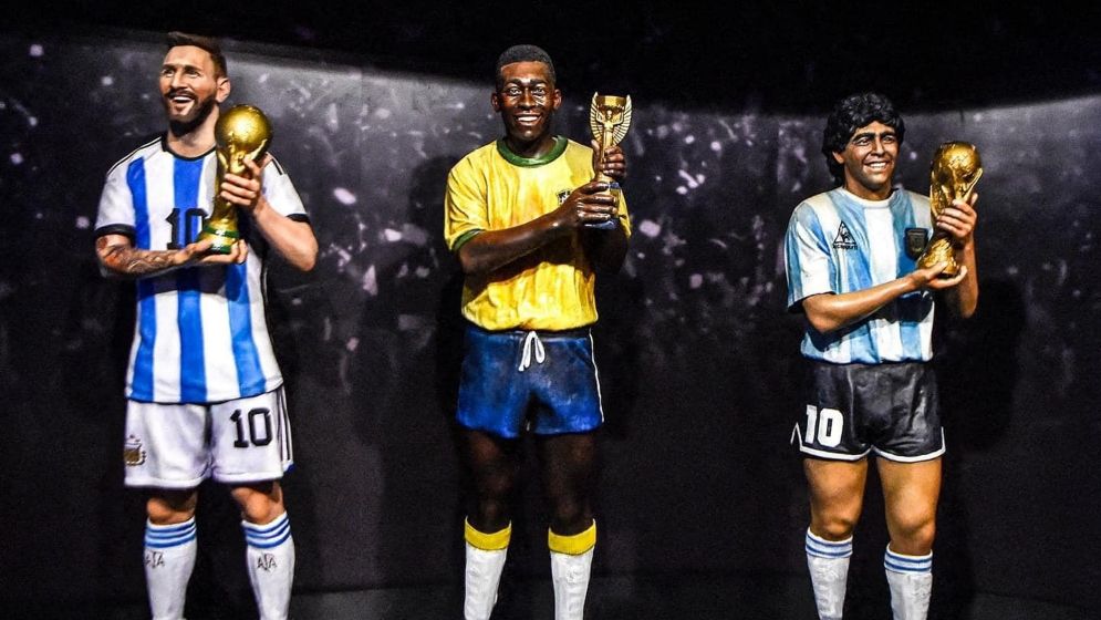 পেলে-ম্যারাডোনা নয়, সর্বকালের সেরা ফুটবলার মেসি