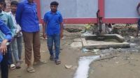 বিদ্যালয়ের টিউবওয়েলে বিষ