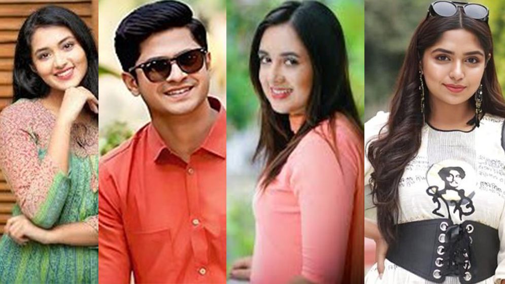 নাটকে ব্যস্ত অভিনয়শিল্পীরা