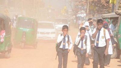 ঢাকার বাতাস আজও ‘অস্বাস্থ্যকর’