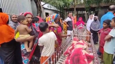 নাতিকে বস্তাবন্দি করে খামারি দাদাকে হত্যা