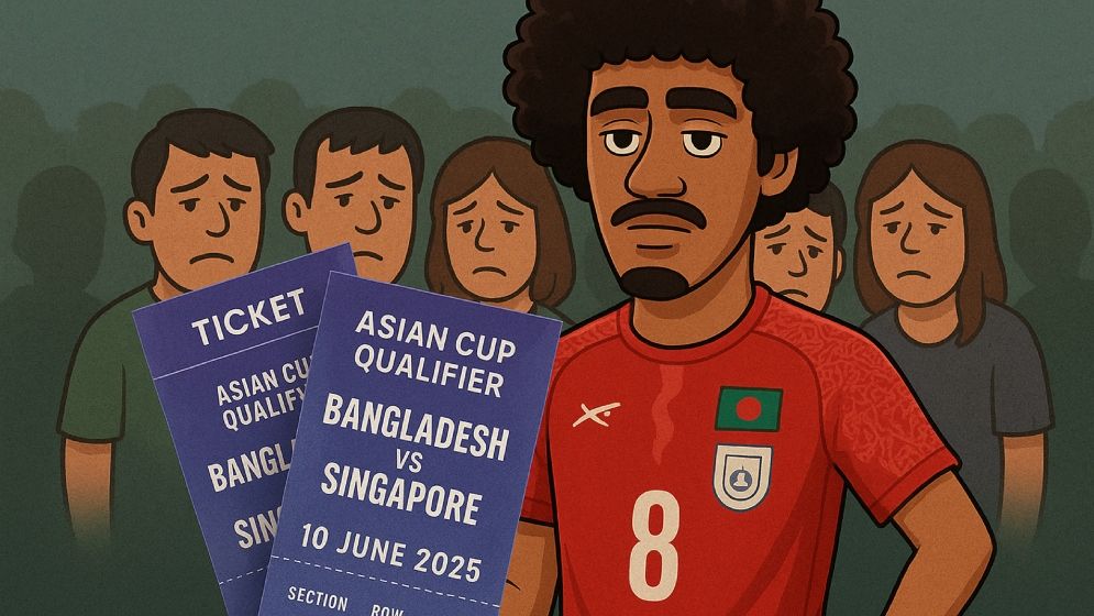 পিছিয়ে দেওয়া হলো হামজার ‘অভিষেকের’ টিকিট বিক্রির সময়