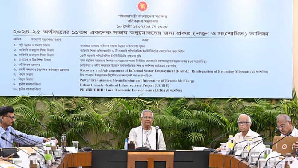 একনেকে ৯ প্রকল্প অনুমোদন